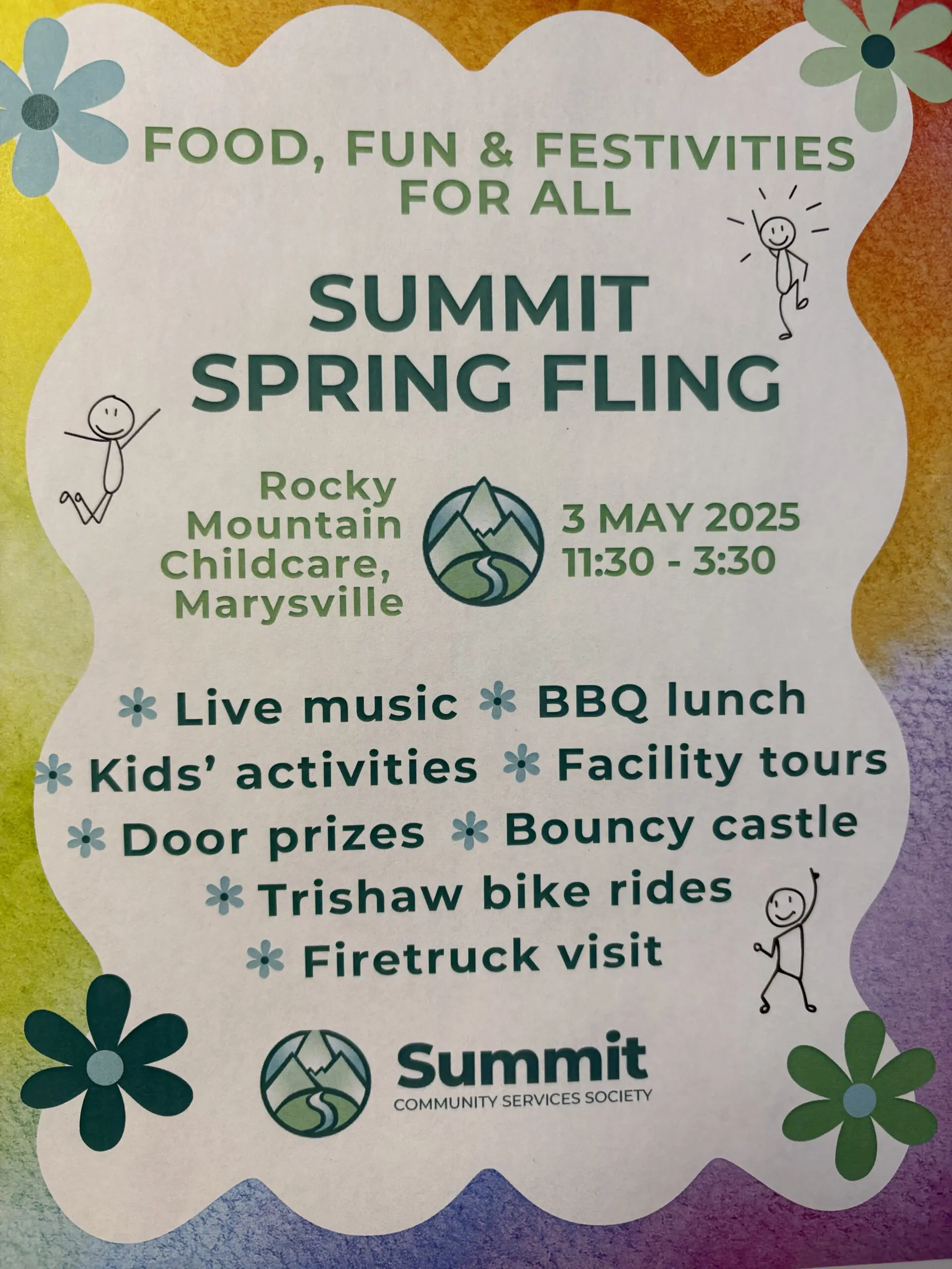 Summit Spring Fling Celebration on May 03, 2025 in Marysville BC!